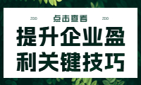 经营账讲解：提升企业盈利的关键技巧